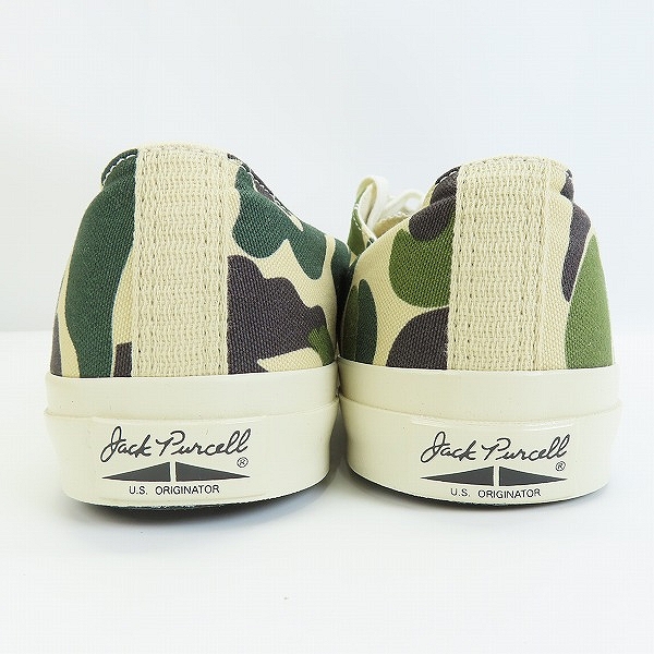 実際に弊社で買取させて頂いたCONVERSE/コンバース JACK PURCELL ジャックパーセル カモ スニーカー 1SD093/28.0の画像 1枚目