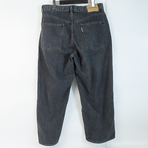 実際に弊社で買取させて頂いたCOOTIE PRODUCTIONS/クーティ プロダクションズ デニムワイドパンツ ブラック/Lの画像 1枚目