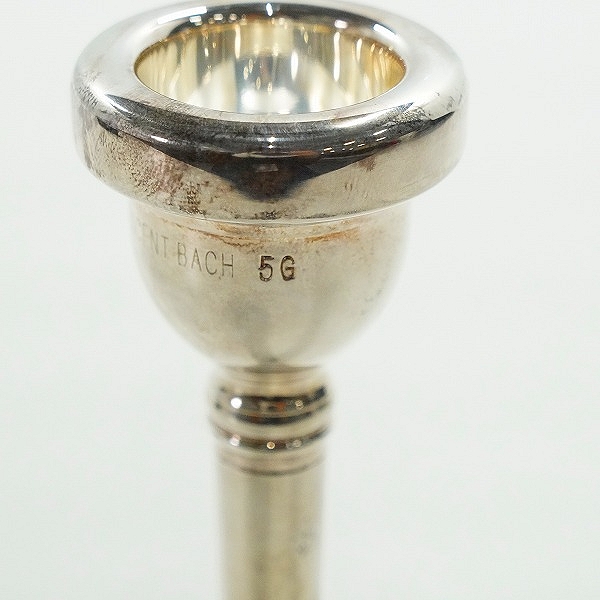 実際に弊社で買取させて頂いたVINCENT BACH/ヴィンセントバック 5G 細管 トロンボーン用 マウスピースの画像 4枚目