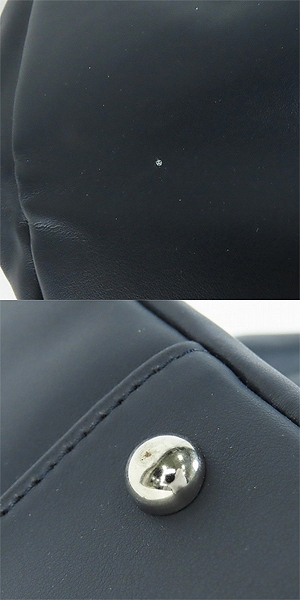 実際に弊社で買取させて頂いたBEAMS LIGHTS/ビームスライツ フェイクレザー 2way ハンドバック/ショルダーバッグの画像 9枚目