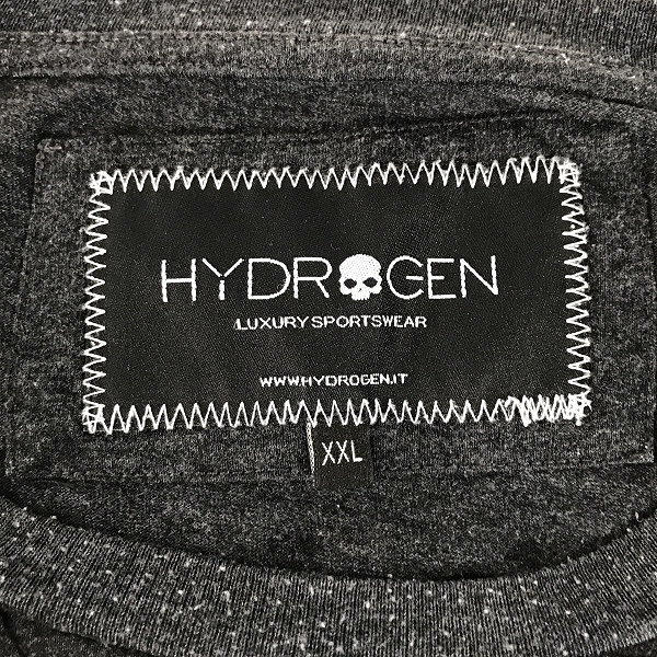 実際に弊社で買取させて頂いたHYDROGEN/ハイドロゲン 迷彩柄切替 ロングTシャツ XXLの画像 2枚目
