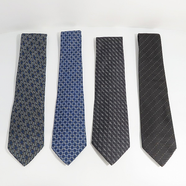実際に弊社で買取させて頂いたFENDI/フェンディ 総柄ネクタイ/4点セット