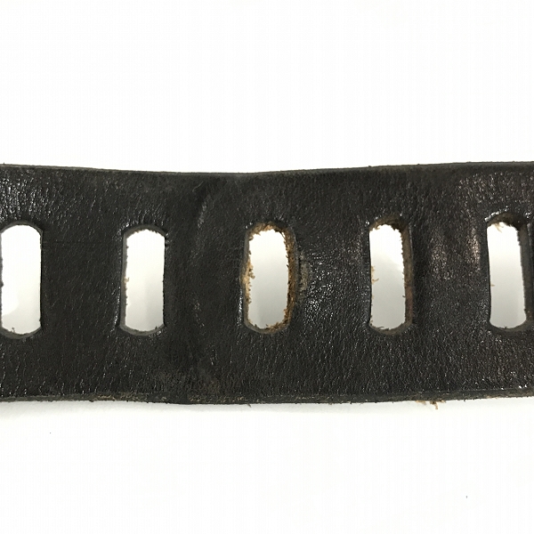実際に弊社で買取させて頂いたIF SIX WAS NINE/イフシックスワズナイン COBRA BELT-2 コブラバックル レザーベルトの画像 6枚目