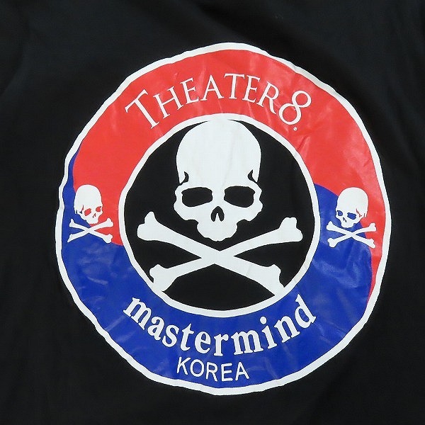 実際に弊社で買取させて頂いたmastermind JAPAN×Theater8/マスターマインド×シアター8 KOREA限定 Tシャツ/Lの画像 4枚目