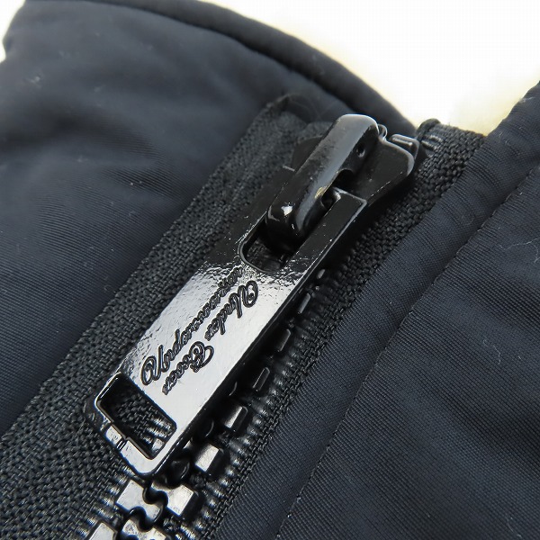 実際に弊社で買取させて頂いたUNDERCOVER/アンダーカバー 17AW ハイネックアームレザーボアブルゾン/ダウンジャケット UCT4202/2の画像 6枚目