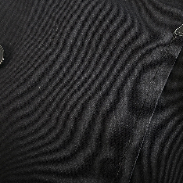 実際に弊社で買取させて頂いたBLACK SCALE/ブラックスケール レザー切り替え ジャケット/Mの画像 7枚目