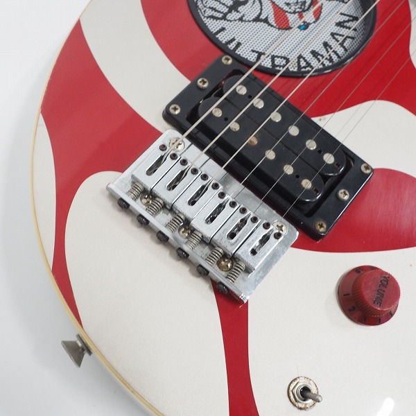 実際に弊社で買取させて頂いた★【ジャンク】FERNANDES/フェルナンデス ZO-3 UBB ULTRAMAN/ウルトラマン ぞうさん アンプ内蔵ギター-の画像 5枚目