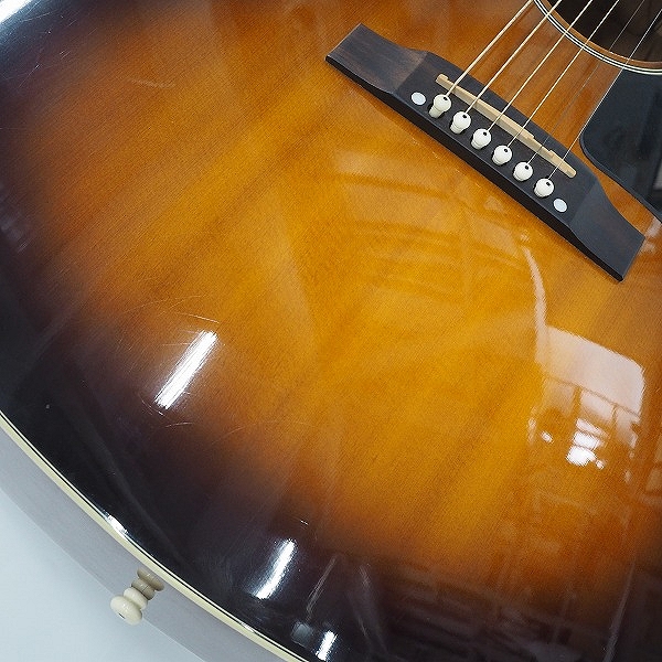 実際に弊社で買取させて頂いた★【難有り】Headway/ヘッドウェイ HJ-35/SB アコースティックギター/アコギ の画像 6枚目