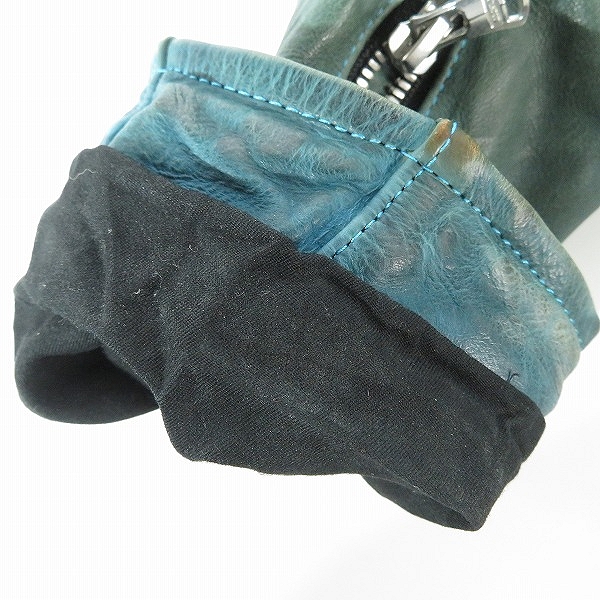 実際に弊社で買取させて頂いたYohji Yamamoto  pour homme/ヨウジヤマモト プールオム×BACKLASH/バックラッシュ シングルライダース HH-Y98-715/2の画像 7枚目