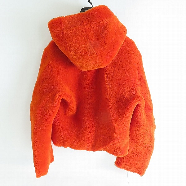 実際に弊社で買取させて頂いた【未使用】DIESEL/ディーゼル ALTERNATIVE ENERGY モコモコジップパーカー ラムレザージャケット/Lの画像 1枚目