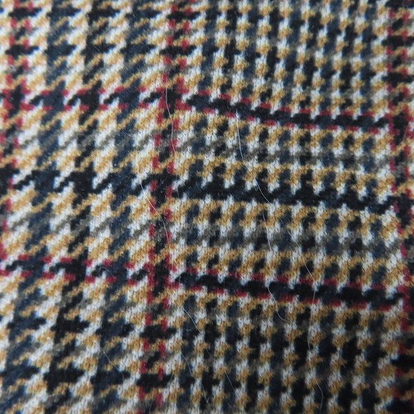 実際に弊社で買取させて頂いたSHIPS/シップス SYNTHETIC WOOL チェック柄 テーラードジャケット/イージーパンツ/セットアップ Mの画像 4枚目