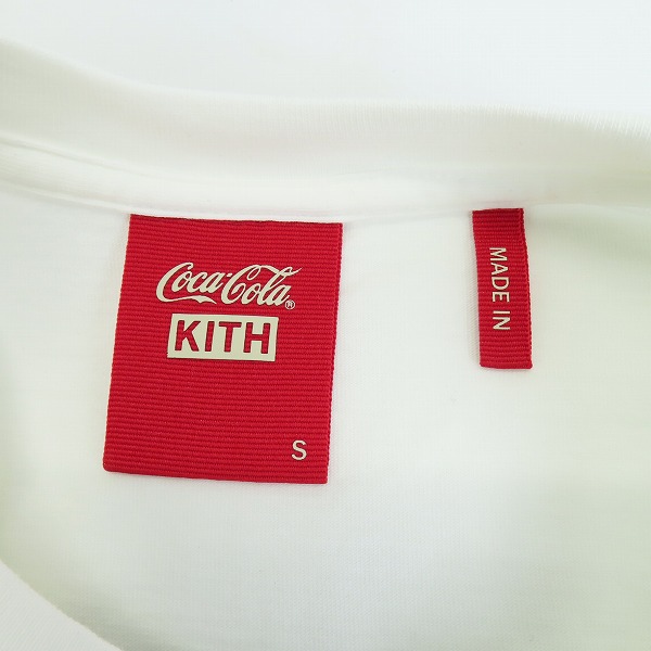 実際に弊社で買取させて頂いたKITH × Coca-Cola/キス×コカコーラ Drink Vintage Tee/ドリンク ビンテージ Tシャツ/Sの画像 2枚目