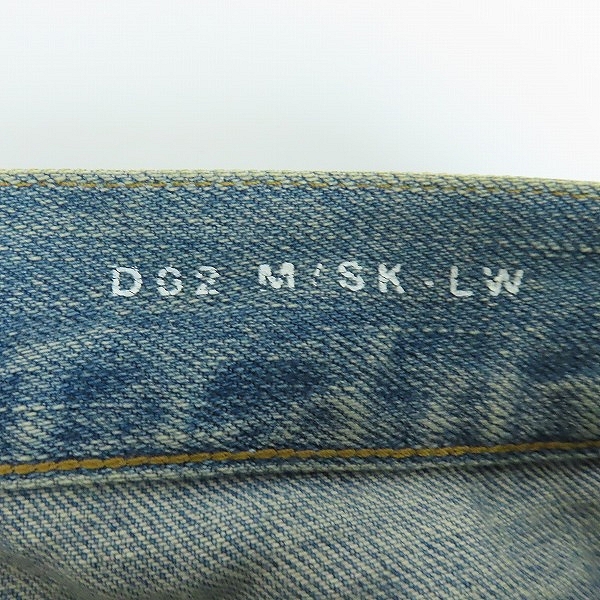 実際に弊社で買取させて頂いたSAINT LAURENT PARIS/サンローランパリ 15SS ニークラッシュデニムパンツ 399086/30の画像 3枚目