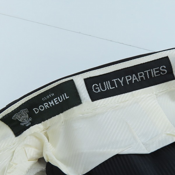 実際に弊社で買取させて頂いたWACKOMARIA × DORMEUIL/ワコマリア × ドーメル STRIPED PLEATED TROUSERS/XLの画像 2枚目