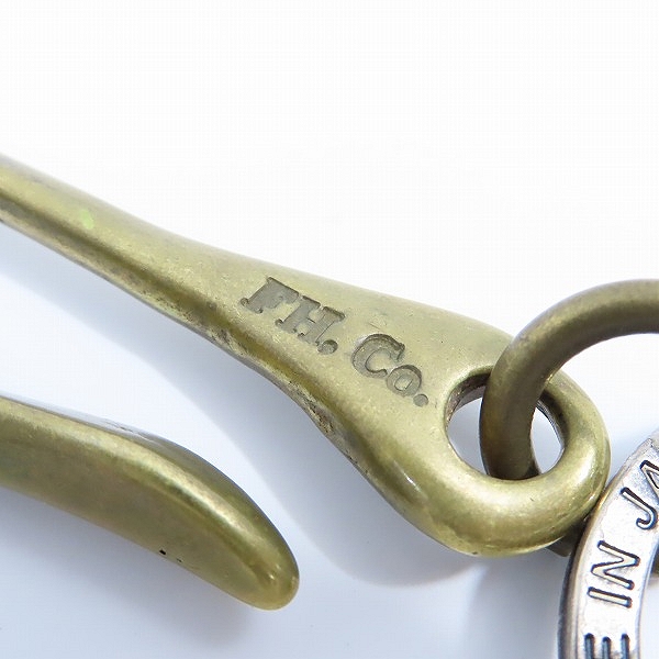 実際に弊社で買取させて頂いたTHE FLAT HEAD/フラットヘッド キーホルダー/キーリングの画像 4枚目