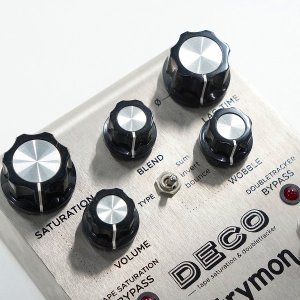 実際に弊社で買取させて頂いたstrymon/ストライモン DECO テープ サチュレーション ダブル トラッカー エミュレーター エフェクター 動作確認済みの画像 5枚目