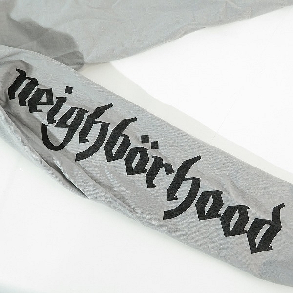 実際に弊社で買取させて頂いたNEIGHBORHOOD×Motorhead/ネイバーフッド×モーターヘッド 長袖Tシャツ グレーの画像 6枚目
