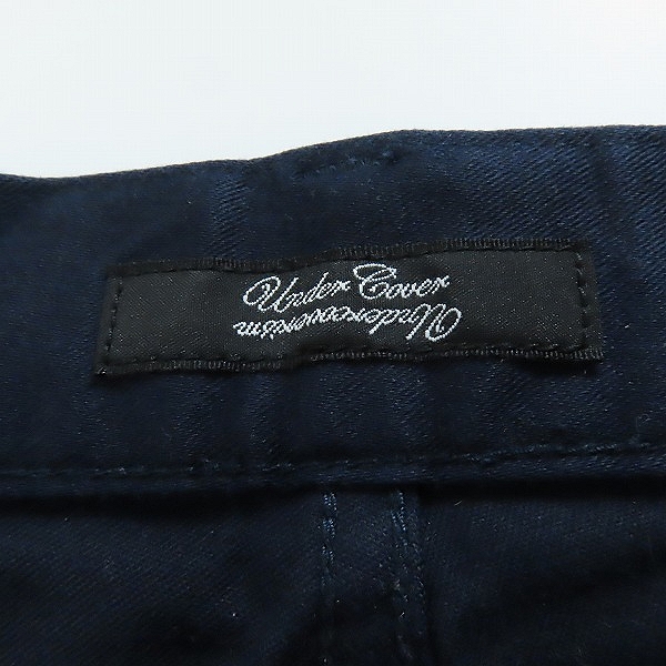 実際に弊社で買取させて頂いたUNDERCOVER/アンダーカバー 15SS ストレッチ スリム スキニー パンツ 09502/1の画像 3枚目