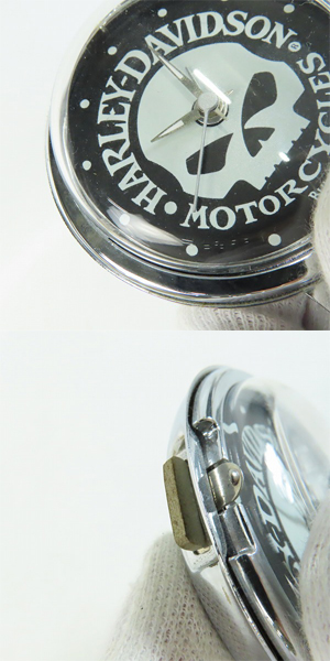 実際に弊社で買取させて頂いた【ジャンク】Harley-Davidson/ハーレーダビッドソン SKULL TRAVEL ALARM 目覚まし 時計 の画像 8枚目
