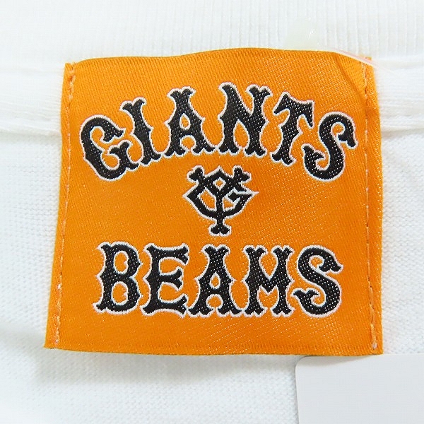 実際に弊社で買取させて頂いた【未使用】BEAMS×読売ジャイアンツ/ビームス タッチ TEE Tシャツ/Lの画像 2枚目