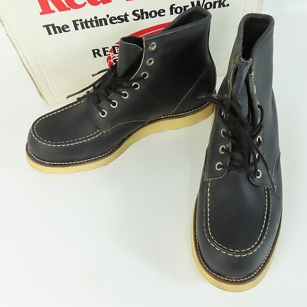 実際に弊社で買取させて頂いたREDWING/レッドウィング モックブーツ/アイリッシュセッター ブラック 08130/9D