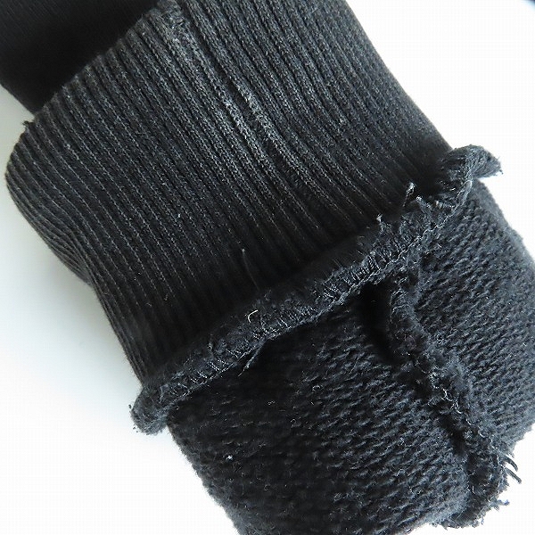 実際に弊社で買取させて頂いたSAINTLAURENTPARIS/サンローランパリ 14AW レザー切り替えスウェット 341246Y2DJ1/Sの画像 8枚目