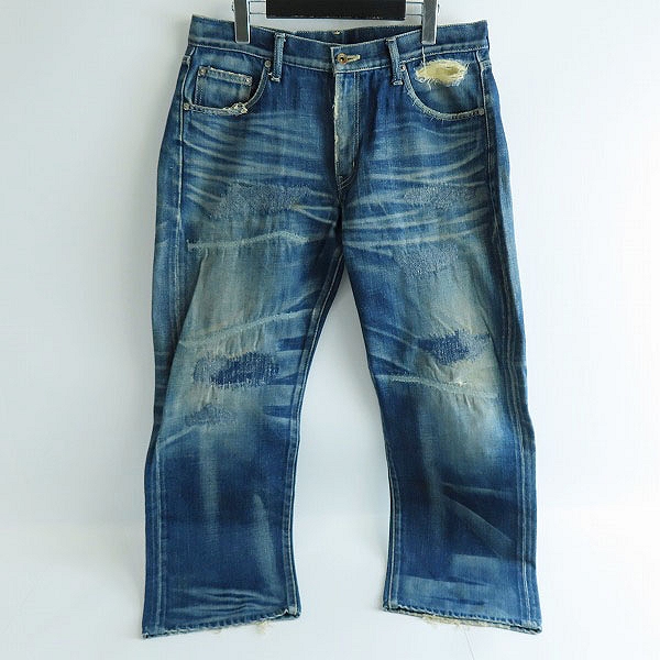 実際に弊社で買取させて頂いたNEIGHBORHOOD/ネイバーフッド BASIC STRAIGHT リペア加工 デニムパンツ 07EX/DCNH-PT-07/L