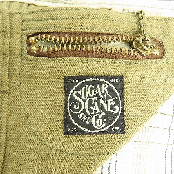 実際に弊社で買取させて頂いたSUGAR CANE/シュガーケーン COTTON CANVAS CRUISER PANTS/クルーザーパンツ  SC41353/36の画像 3枚目