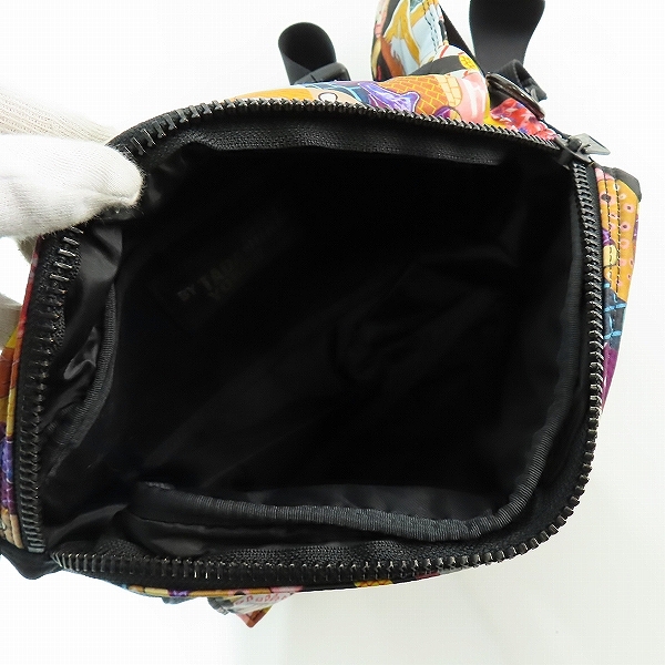 実際に弊社で買取させて頂いたPORTER×DIESEL×横尾忠則/ポーター×ディーゼル×Tadanori Yokoo 30周年限定 2WAY ウエストポーチ ショルダーバッグの画像 3枚目