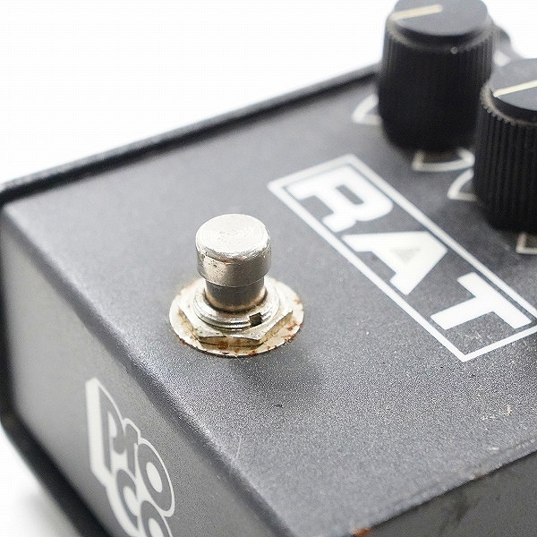 実際に弊社で買取させて頂いたPROCO/プロコ RAT2 ラット LM308N MADE IN USA ディストーション 歪み系 エフェクター 動作確認済みの画像 6枚目