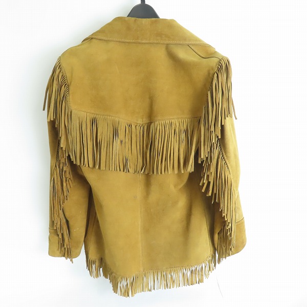 実際に弊社で買取させて頂いたRANCHER by Schott/ランチャーバイショット スエード フリンジ ウエスタンジャケット 16の画像 1枚目