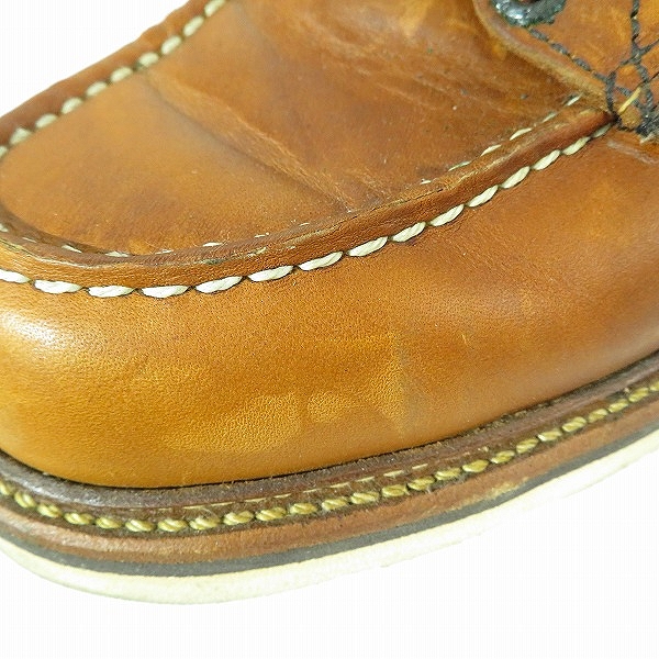 実際に弊社で買取させて頂いたRED WING/レッドウィング 100TH/100周年記念モデル 1905 アイリッシュセッターブーツ/8Dの画像 8枚目