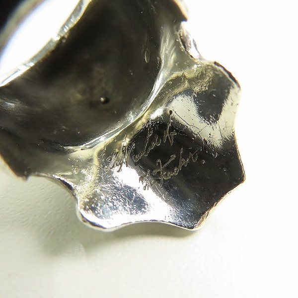 実際に弊社で買取させて頂いたLoud Style Design/LSD/ラウドスタイルデザイン ワンメイク Speed Specter スピードスペクター スカルリング 13.5号の画像 6枚目