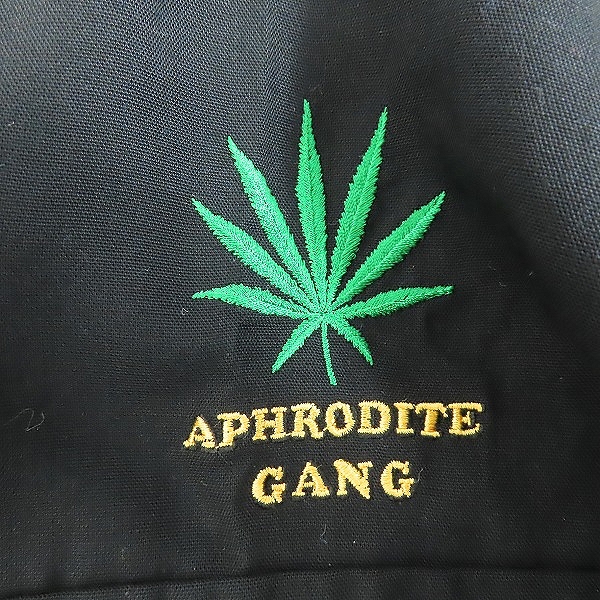 実際に弊社で買取させて頂いたWACKO MARIA×BUDSPOOL/ワコマリア×バッズプール 舐達麻 50'S SHIRT L/S NMD-WM-OC04 BLACK Mの画像 5枚目