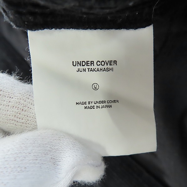 実際に弊社で買取させて頂いたUNDERCOVER/アンダーカバー アーカイブ 02AW 魔女期  コーデュロイ 切り替えブッシュパンツ/M225/Mの画像 4枚目