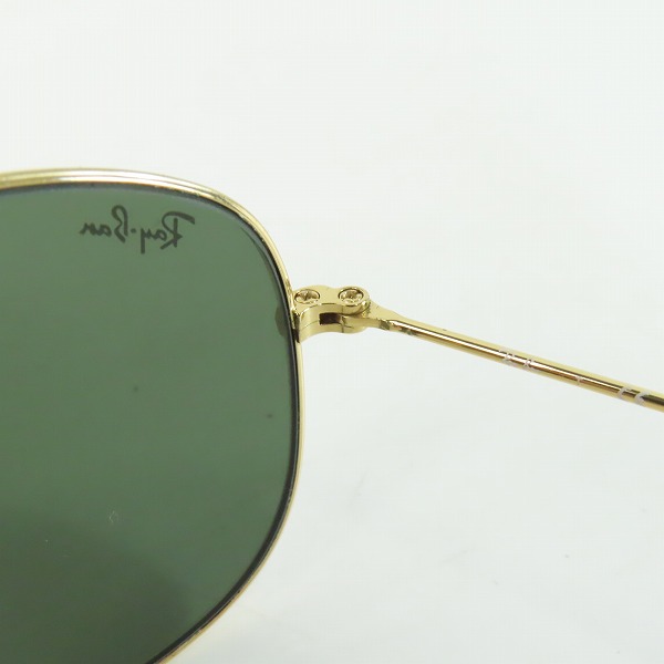 実際に弊社で買取させて頂いたRay-Ban/レイバン COCKPIT/コックピット サングラス/アイウェア RB3362 001の画像 5枚目