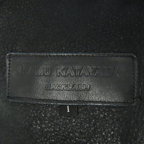 実際に弊社で買取させて頂いたISAMUKATAYAMA BACKLASH/バックラッシュ  ジップアップ ブルゾン フーディ/1の画像 2枚目