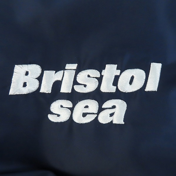 実際に弊社で買取させて頂いたF.C.Real Bristol×wind and sea/エフシーレアルブリストル×ウィンダンシー 22SS スタジャン FCRB-WDS-22S-01/Mの画像 4枚目