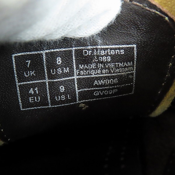実際に弊社で買取させて頂いたDr.Martens/ドクターマーチン ブローグ シューズ   迷彩 カモフラ 3989/UK7の画像 5枚目
