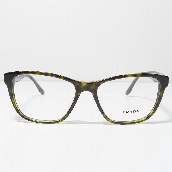 実際に弊社で買取させて頂いた(1)PRADA JOURNAL/プラダ ジャーナル メガネフレーム アイウェア VPR04T-F/2AU-1O1の画像 1枚目