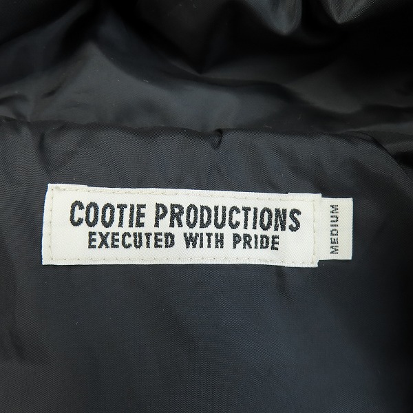 実際に弊社で買取させて頂いたCOOTIE PRODUCTIONS/クーティー 23AW Tough Twill Error Fit Over Parka マウンテンパーカー/ジャケット CTE-23A206/Mの画像 3枚目