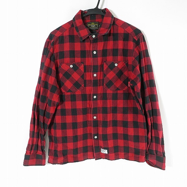 実際に弊社で買取させて頂いたWTAPS/ダブルタップス チェック 長袖シャツ 2008 2ND GWDT-SH-M03/M