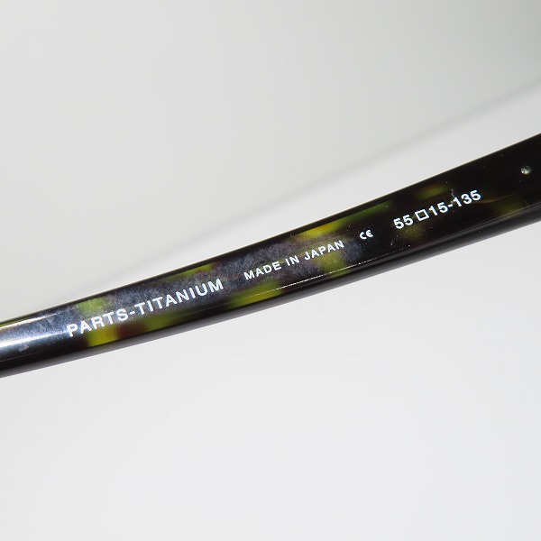 実際に弊社で買取させて頂いたSAMURAI SHO/サムライ翔 眼鏡/メガネフレーム SS-J9 #1の画像 5枚目