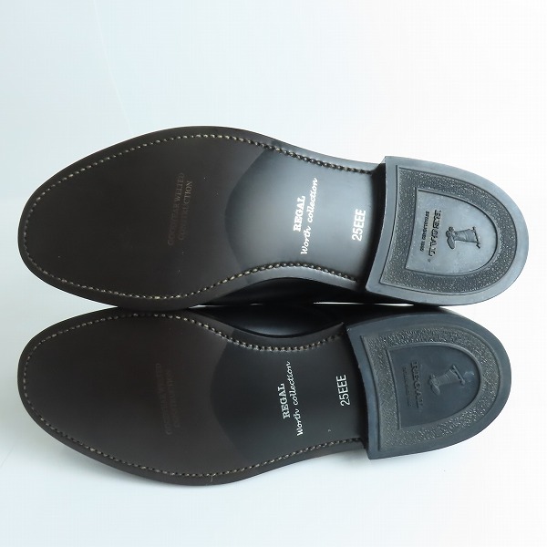 実際に弊社で買取させて頂いたREGAL/リーガル Worth Collection レザーシューズ J230/25の画像 2枚目