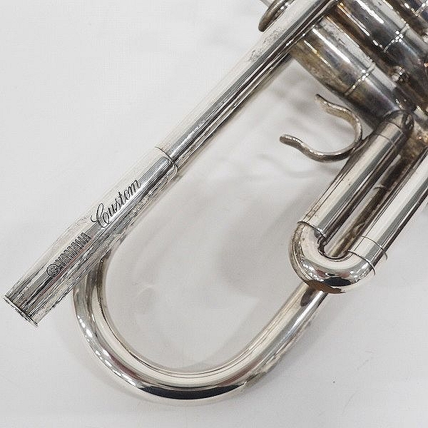 実際に弊社で買取させて頂いた★【難有り】YAMAHA/ヤマハ Custom YTR-934ML/YTR934ML トランペット シルバー ハードケース付の画像 8枚目