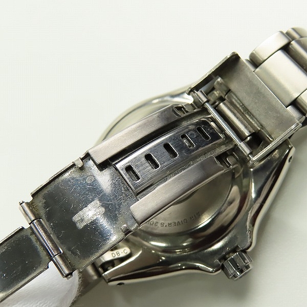 実際に弊社で買取させて頂いたSEIKO/セイコー Scuba/スキューバ 200m DIVER'S Diashock 25 Jewels 自動巻き 4S15-7000の画像 6枚目
