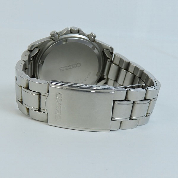 実際に弊社で買取させて頂いたSEIKO/セイコー クロノグラフ クォーツ腕時計 7T92-0DX0の画像 2枚目