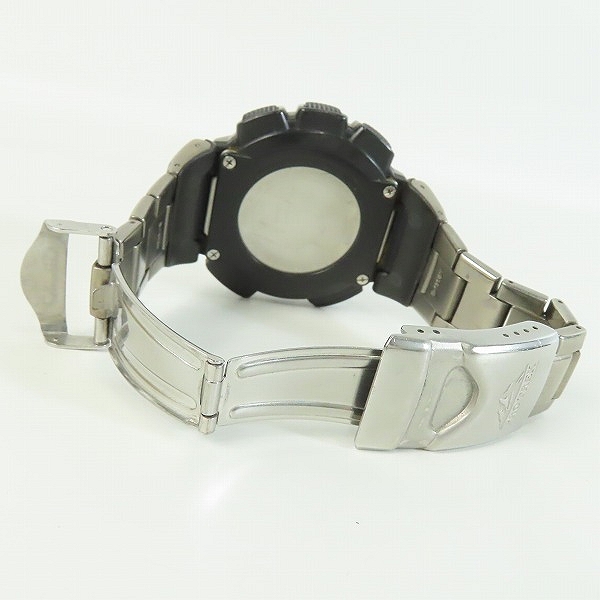 実際に弊社で買取させて頂いたCASIO/カシオ PROTREK/プロトレック トリプルセンサー ソーラー PRG-240T の画像 3枚目