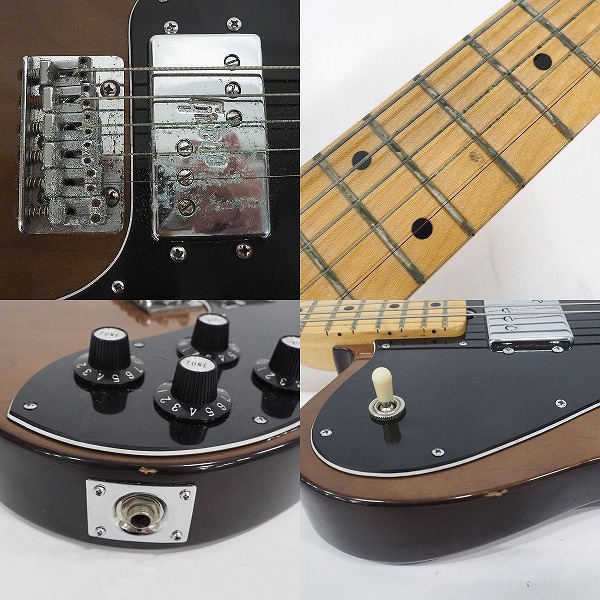 実際に弊社で買取させて頂いた★【難有り】Greco/グレコ テレキャスターデラックスType グネコロゴ エレキギター ハードケース付の画像 6枚目