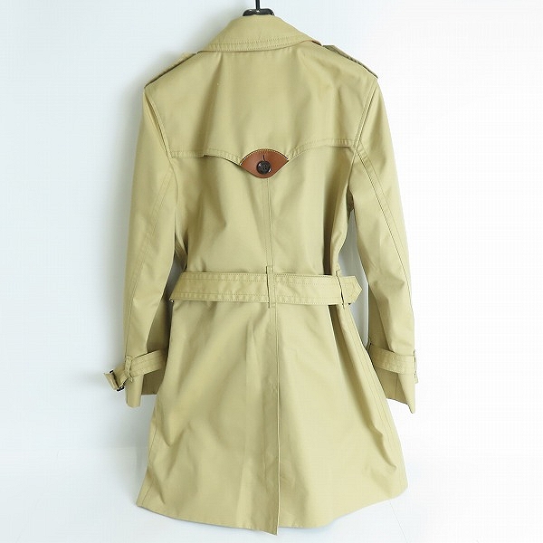 実際に弊社で買取させて頂いたCOACH/コーチ シグネチャー柄切替 トレンチコート 89627の画像 1枚目